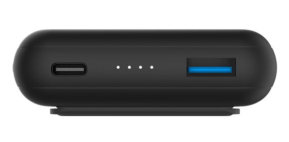 УМБ Energizer Magnetic Wireless 10000mAh 22.5W PD USB-A, USB-C In/Out, Black | Зображення 4