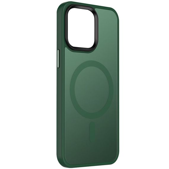 TPU+PC чохол Metal Buttons with MagSafe Colorful для Apple iPhone 15 Plus (6.7") | Зображення 1