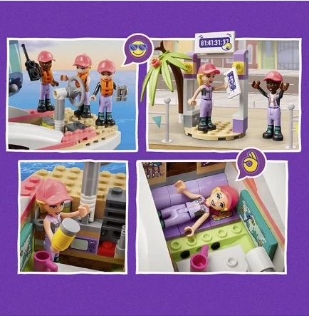 Конструктор LEGO Friends Приключения Стефани на яхте 304 детали (41716) ff | Зображення 9