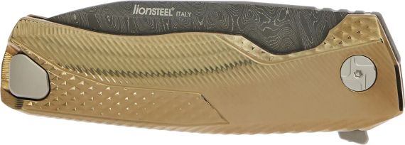 Ніж Lionsteel ROK Damascus Titanium Gold | Зображення 3