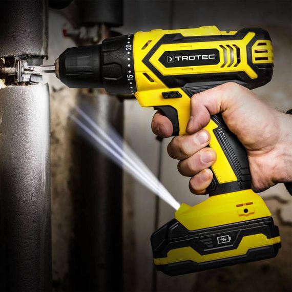 Дриль-шурупокрут акумуляторний Trotec PSCS 11-20V + кейс (4410000302) | Зображення 4
