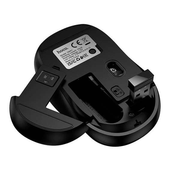Мышь беспроводная HOCO GM41.1600DPI,2.4GHZ,Black,Blister | Зображення 3
