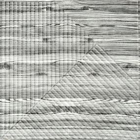 Самоклеюча декоративна 3D панель 500х500х5мм Бамбук Дерево Зебра SW-00002884