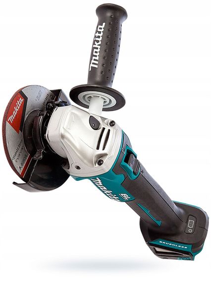 Шліфмашина кутова акумуляторна Makita DGA504RTJ (125 мм, 8500 об/хв, BL, LXT) | Зображення 2