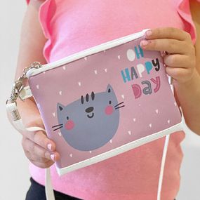 Сумка для дівчинки Little fairy Oh happy day котик (SF_20M007_WH)