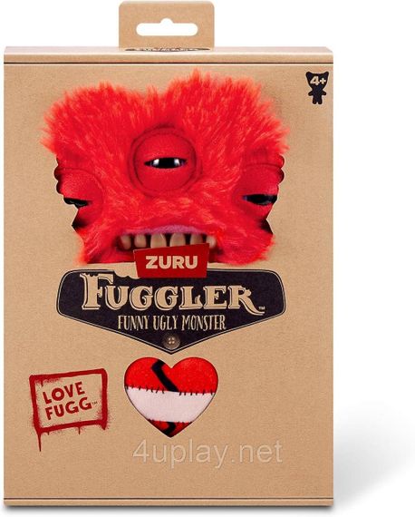 М'яка іграшка Фуглер на день Святого Валентина 23 см Fuggler Valentine's Day Gift Love Fugg by Zuru | Зображення 1
