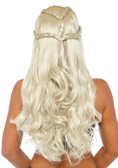 Перука Дейєнеріс Таргарієн Leg Avenue Braided long wavy wig Blond, платинова, довжина 81 см | Зображення 1