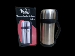 Б/у Термос харчовий Krauff 1.2л нержавіюча сталь термос для еды