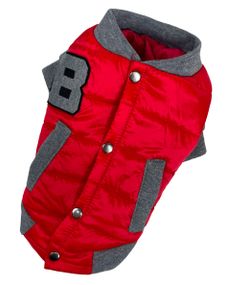 Куртка бомбер червона K-70