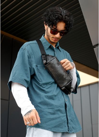 Чоловіча сумка бананка Sambag HOLSTER MSH 36 × 14 × 4 см (87113070m) | Зображення 8