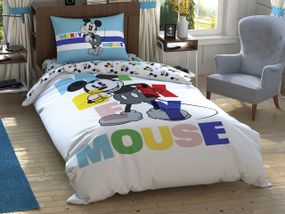 Постельное белье TAC Disney 160×220 см Mickey Colour Face