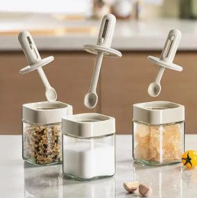 Баночки для приправ 3 шт., спецівниця Spice Tin