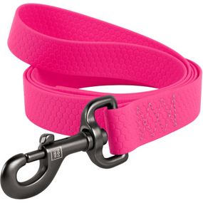 Поводок для собак WAUDOG Waterproof S Ш 15 мм Д 305 см розовый (27387)