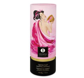 Пінлива сіль для ванни Shunga Dead Sea salt Oriental Crystals — Rose Petal (500 г), сіль Мертвого мо
