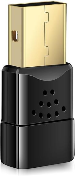 Foktech Wifi Dongle, AC600 802.11ac 2.4 5GHz Mini Wireless Network USB Wifi Adapter for PC Desktop Laptop Windows 11/10/8/7 | Зображення 2