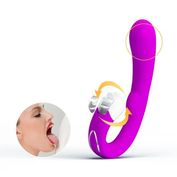 Вібратор для точки G та клітора Язичок Sex Aura | Зображення 5
