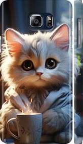 Чохол на Samsung Galaxy Note 5 N920C Білий кіт "5646m-127-2448"