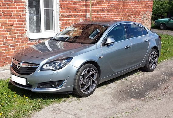 Передня Lip накладка DPT (Під фарбування) для Opel Insignia 2008-2017 рр | Зображення 1