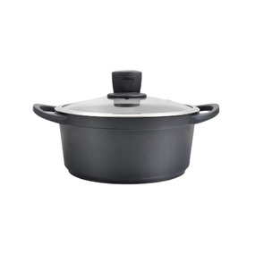 Каструля 4,3л скляна кришка двошарове а/п MR-4324 Maestro