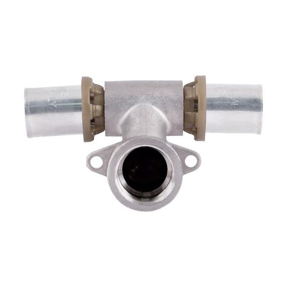 Прес-фітинг Icma-трійник 1/2" ух16 настінний прохідний No 422 | Зображення 5