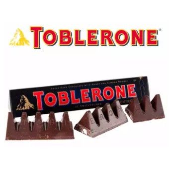 Шоколад швейцарский черный Toblerone 50% какао, 100 г | Зображення 1