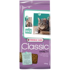 Корм Versele-Laga Classic Cat Variety сухий з м'ясом та рибою для дорослих котів 10 кг