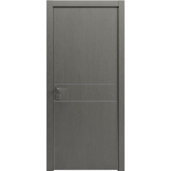 Двері міжкімнатні Rodos MODERN Flat-01 INSIDE сосна браш Braun