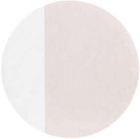 Підставка під гаряче керамічна "Beige Marble" Ø16см на пробковій основі
