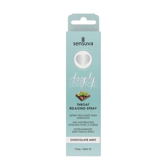 Спрей для мінету Sensuva Deeply Love You Chocolate Mint (29 мл), для глибокого мінету | Зображення 2