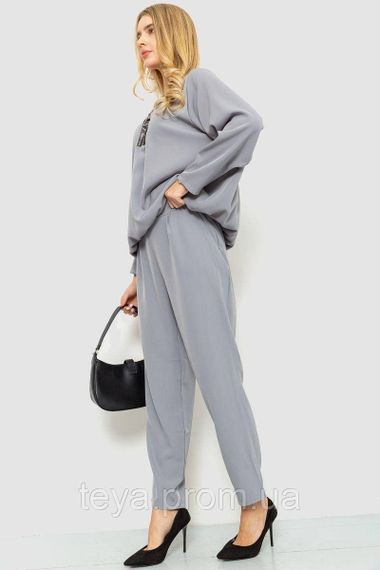 Костюм жіночий, колір сірий, розмір XL FA_008210 | Зображення 2