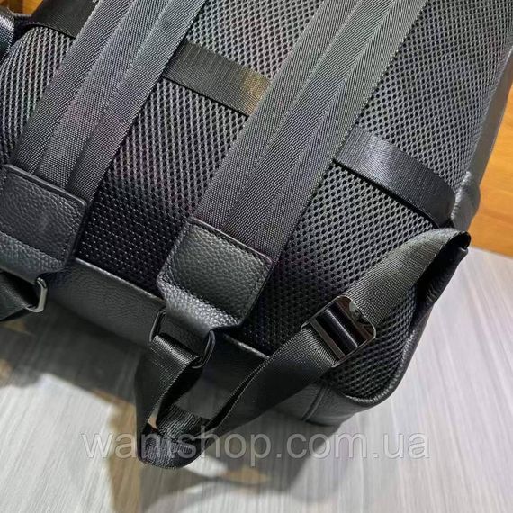 Шкіряний чоловічий рюкзак великий і місткий шкіряний повсякденний рюкзак з принтом Tiding Bag TM-45404 чорний | Зображення 8