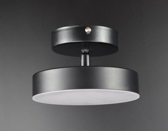 Сучасний креативний світильник стельовий LED для кухні ванної офісу 26478 Чорний 15х15х10 см. | Зображення 4