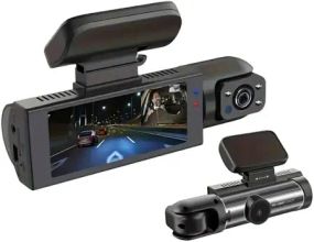 Автомобильный видеорегистратор M8 3,16-дюймовый экран Full HD 1080P с двумя камерами