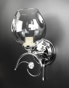 Бра настінна 26010 Хром 25х15х14 см.