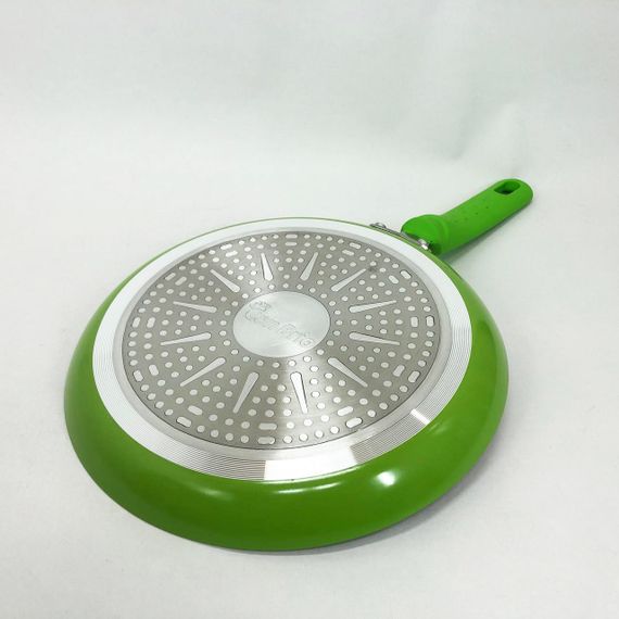 Сковорідка для млинців 23 см Con Brio СВ-2324 Eco Granite. GJ-705 Колір: зелений | Зображення 2