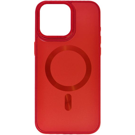 Чохол TPU+Glass Sapphire Midnight Open Camera with MagSafe для Apple iPhone 15 (6.1")