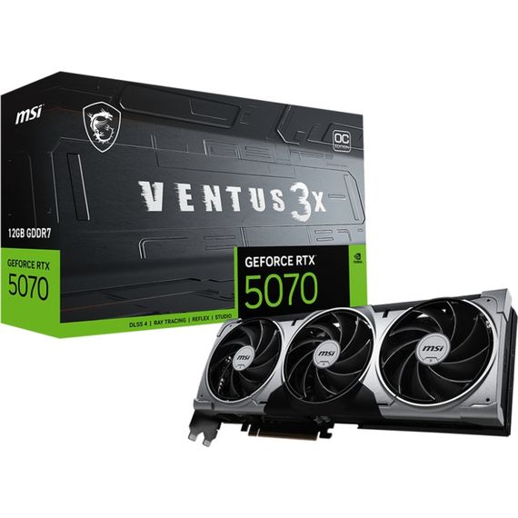 Видеокарта MSI GeForce RTX5070 12Gb VENTUS 3X OC (RTX 5070 12G VENTUS 3X OC) | Зображення 5