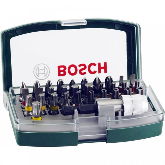 Набор бит Bosch 32 шт с магнитный держатель (2.607.017.063)