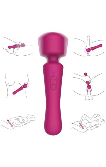 Вибромассажер  Lust 10 режимов вибрации цвет розовый sexstyle | Зображення 2