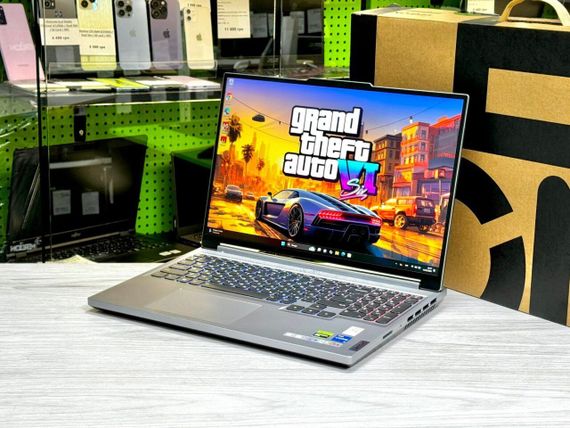 Ігровий ноутбук Lenovo Legion Slim 5 16IRH8 / 16" (2560x1600) IPS / Intel Core i5-13500H (12 (16) ядер по 3.5 - 4.7 GHz) / 16 GB DDR5 / 1000 GB SSD M.2 / nVidia GeForce RTX 4060, 8 GB GDDR6, 128-bit / WebCam / Win 11 Home б/в | Зображення 3