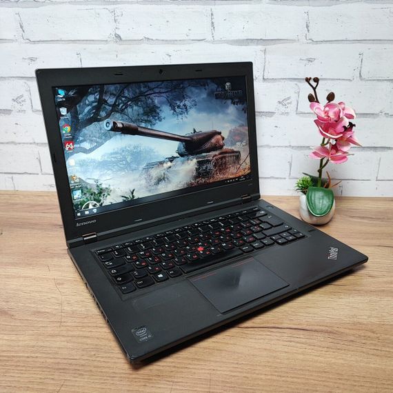 Ноутбук Б-класс Lenovo ThinkPad L440 / 14" (1366x768) TN / Intel Core i5-4300M (2 (4) ядра по 2.6 - 3.3 GHz) / 8 GB DDR3 / 128 GB SSD / Intel HD Graphics 4600 / WebCam б/у | Зображення 2