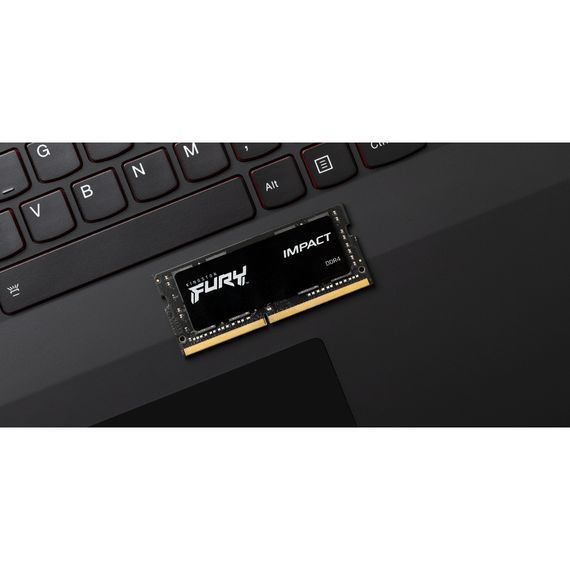 Модуль пам'яті для ноутбука SoDIMM DDR4 32GB (2x16GB) 3200 MHz Impact Kingston Fury (ex.HyperX) (KF432S20IBK2/32) | Зображення 3