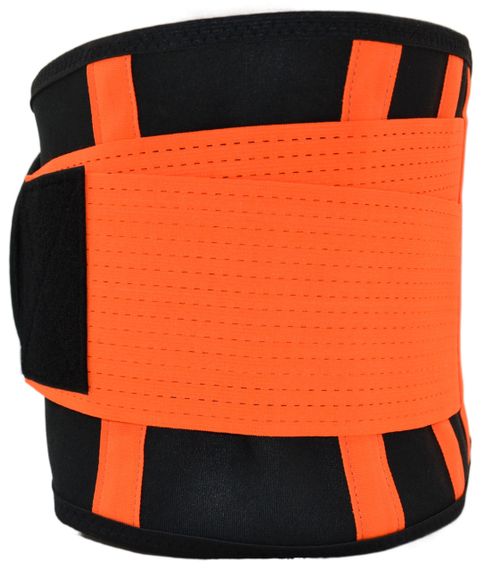 Компрессионный пояс Мадмакс MFA-277 Slimming belt Black/neon orange S | Зображення 5