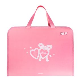 Папка-портфель В4 YES FC Barbie Shiny 492479 26х35х3 см