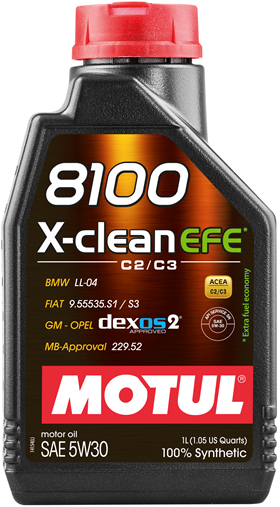 Моторна олива Motul 8100 X-CLEAN EFE 5W-30 1л.