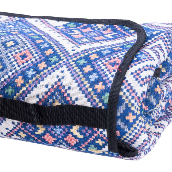 Килимок для пікніка жакардовий, синій LU012BL | Зображення 3