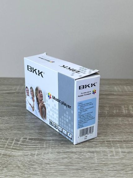 Карманный мини-радиоприемник BKK USB MP3 L088 карманный с картридером и аккумулятором с папками и SD-картой Черный | Зображення 8
