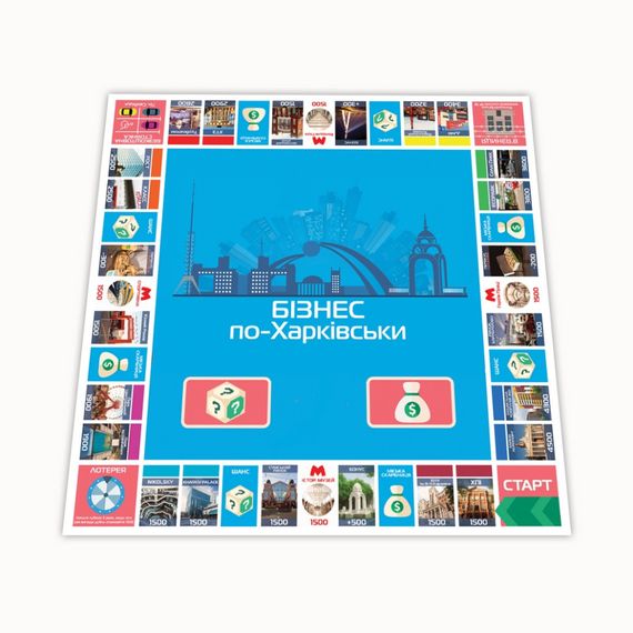 Настільна гра "Монополія Бізнес по-Харківськи" PLR-0027 | Зображення 3