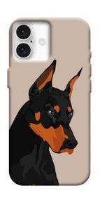 Чохол з картинкою Doberman для Apple iPhone 16 Plus