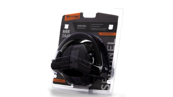 Активні навушники протишумні захисні Venture Gear Sentinel NRR 26dB (чорні) | Зображення 1
